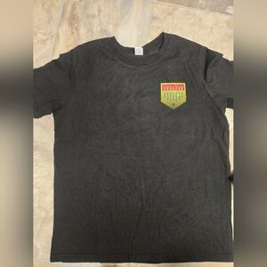 Kids Black Graphic Tshirt